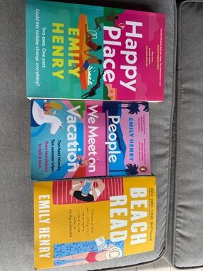 Emily Henry Paperback Book Set - Bright Multicolor Covers